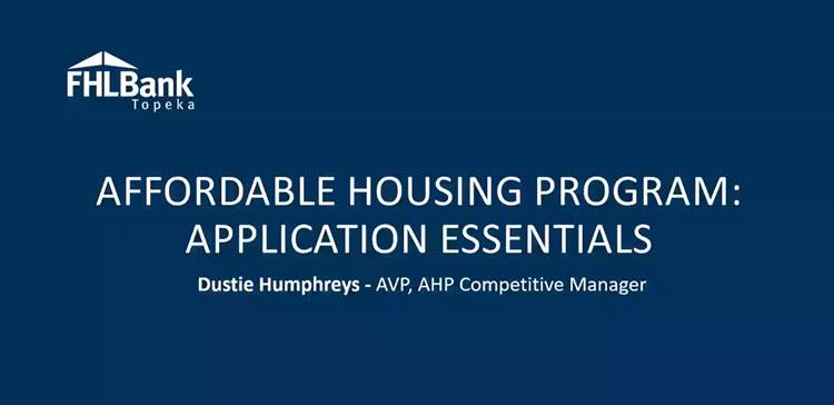 AHP Application Essentials Thumbnail