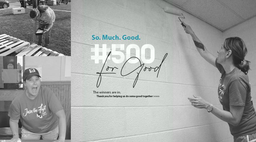 #500forGood