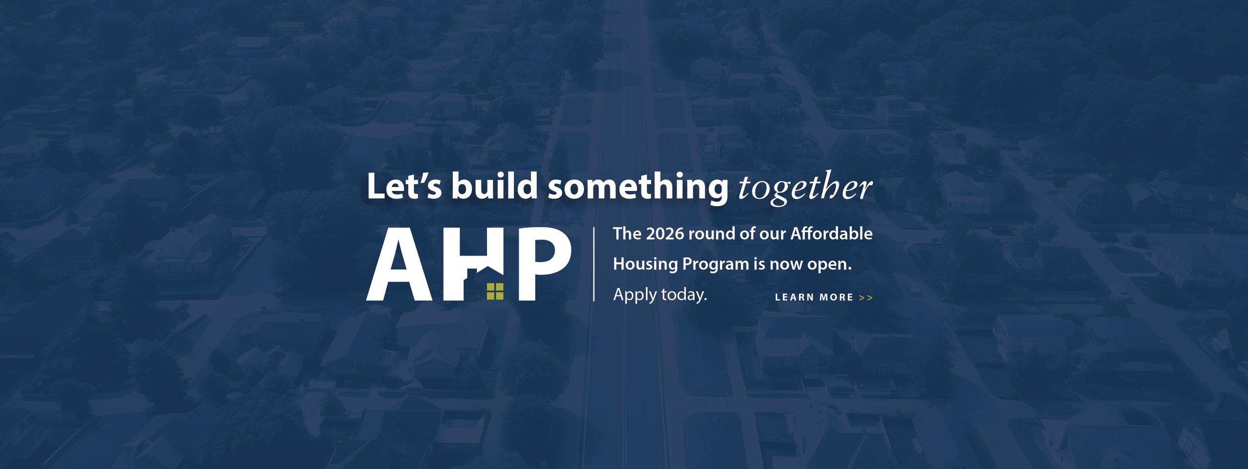 AHP round is open.