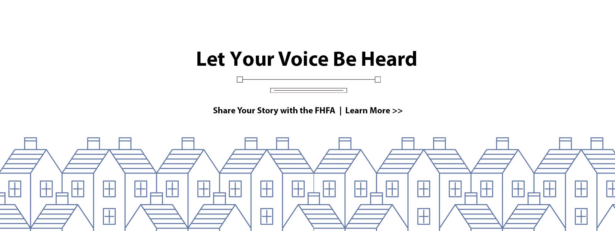FHFA Listening Tours