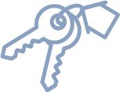 house keys icon