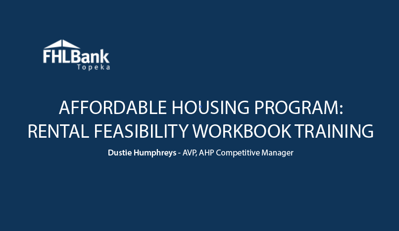 rental feasibility workbook training